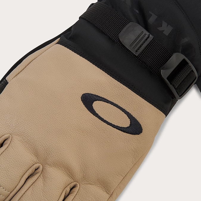 Snowboard Gloves Oakley Ellipse Goatskin Gauntlet Gloves pebble 2026