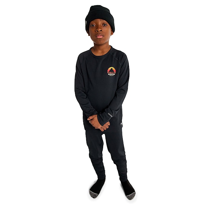 Sada funkčnej bielizne Burton Kids 1St Layer Set true black 2025