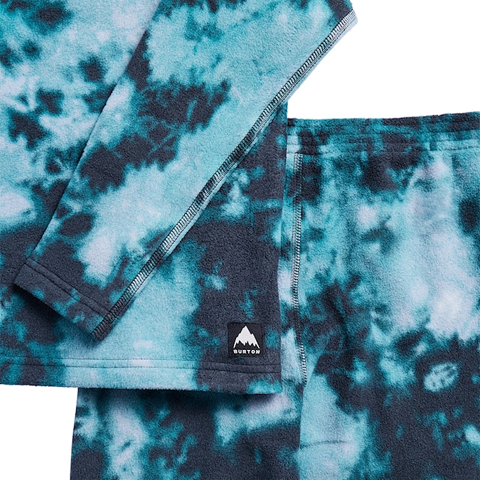 Sada funkčního prádla Burton Toddler Heavyweight Fleece Set crumple dye 2027