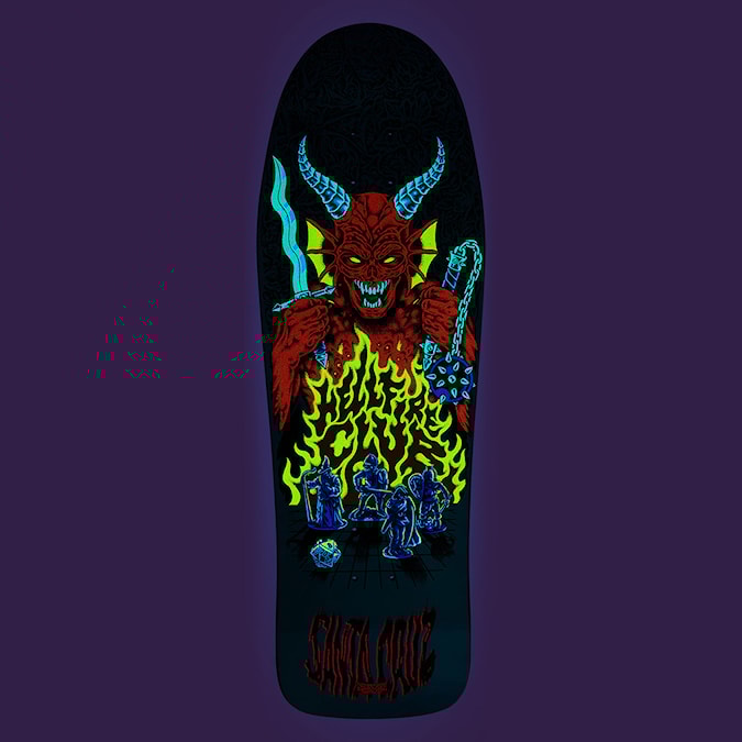 Skate doska Santa Cruz Skateboards Stranger Things Knox Hellfire Pit 10.07 2025