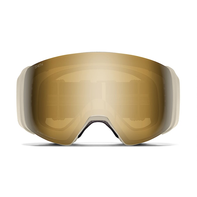 Snowboardové brýle Smith 4D Mag chalk space invader | cp sun black gold m+cp storm blue 2026