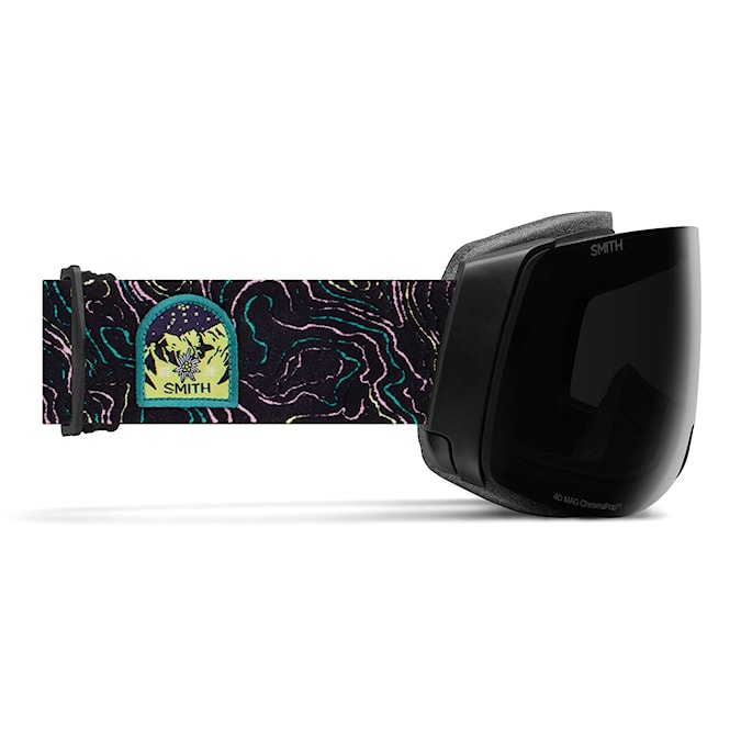 Snowboardové brýle Smith 4D Mag marion haerty ac | cp sun black+cp storm blue s 2026