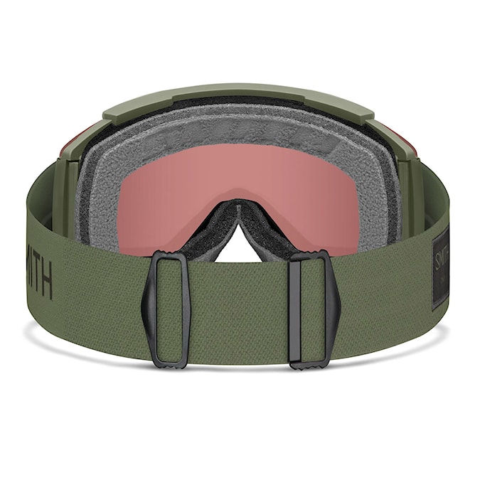 Snowboardové brýle Smith Squad XL fatigue green | cp ed red mirror+cp storm yellow 2026