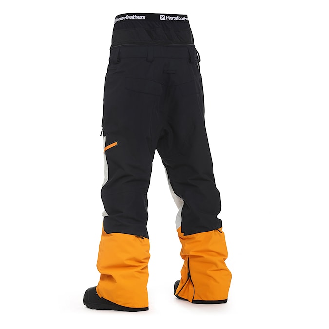 Snowboard Pants Horsefeathers Nelson black/radiant yellow 2024