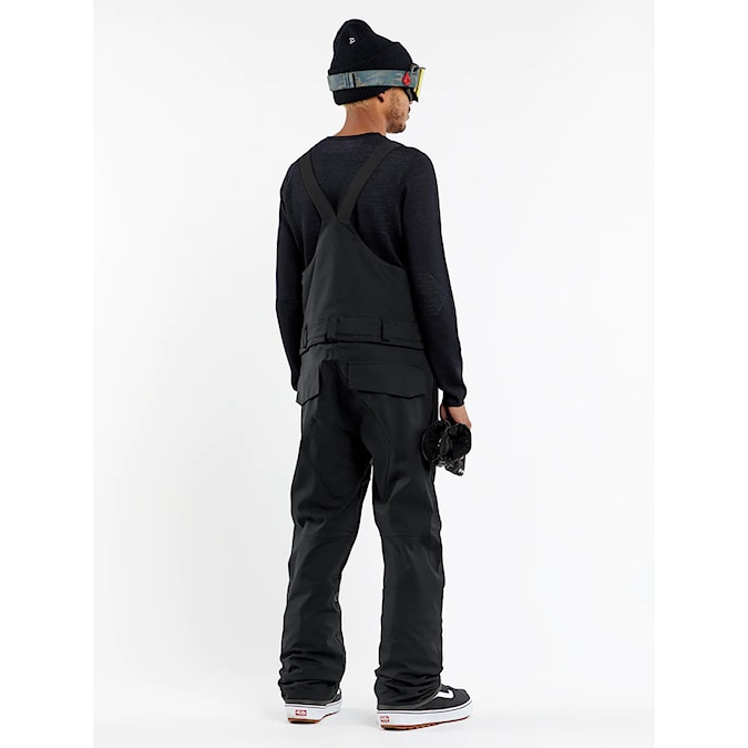 Spodnie snowboardowe Volcom Roan Bib Overall black 2024