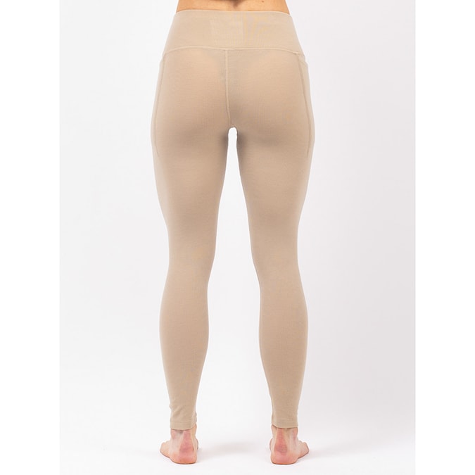 Spodky Eivy Pocket Merino Wool Rib Tights sand 2026