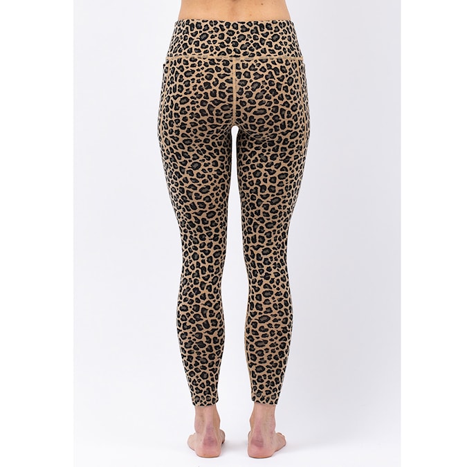 Kalesony Eivy Pocket Merino Wool Tights leopard 2026