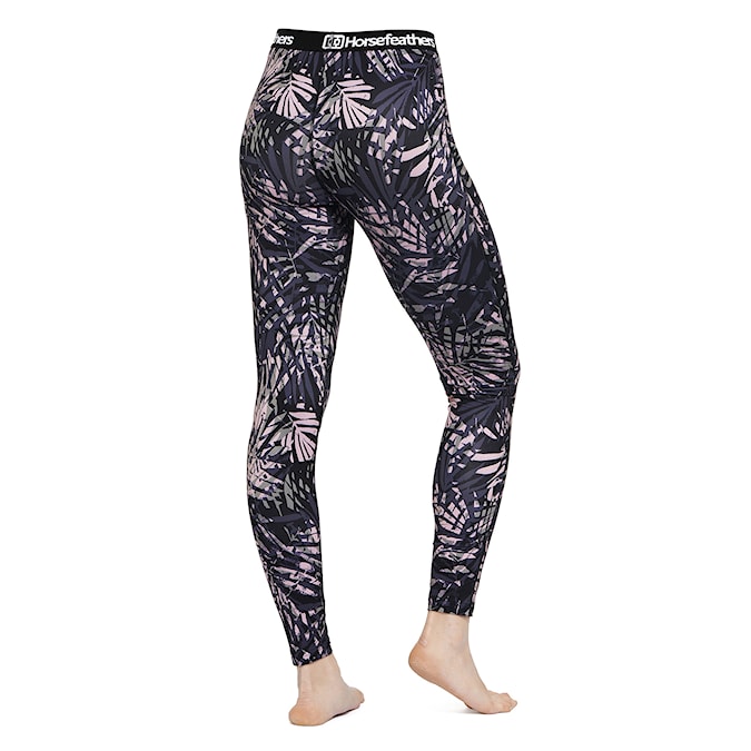 Kalesony Horsefeathers Mirra Pants black leaves 2026