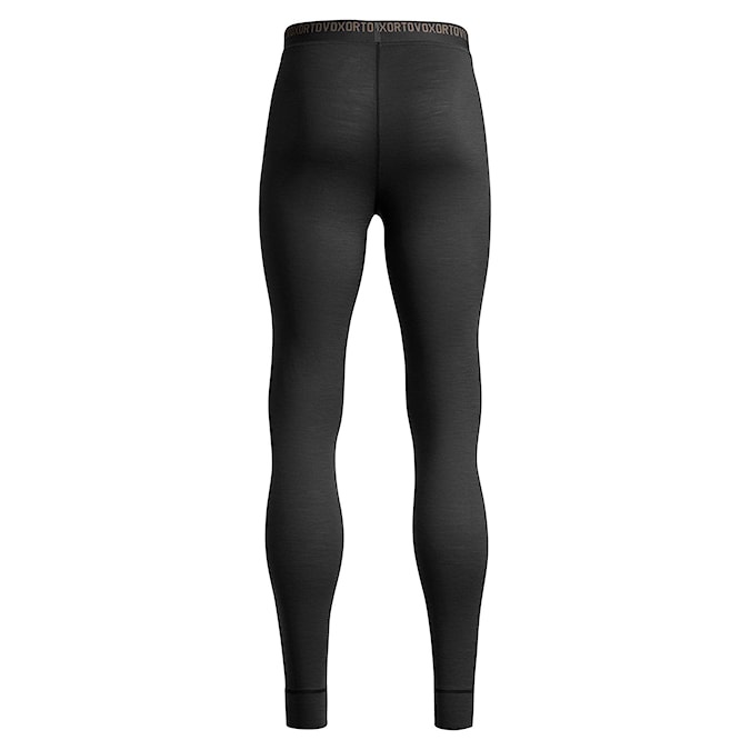 Kalesony ORTOVOX 185 Rock'n'wool Long Pants black raven 2026