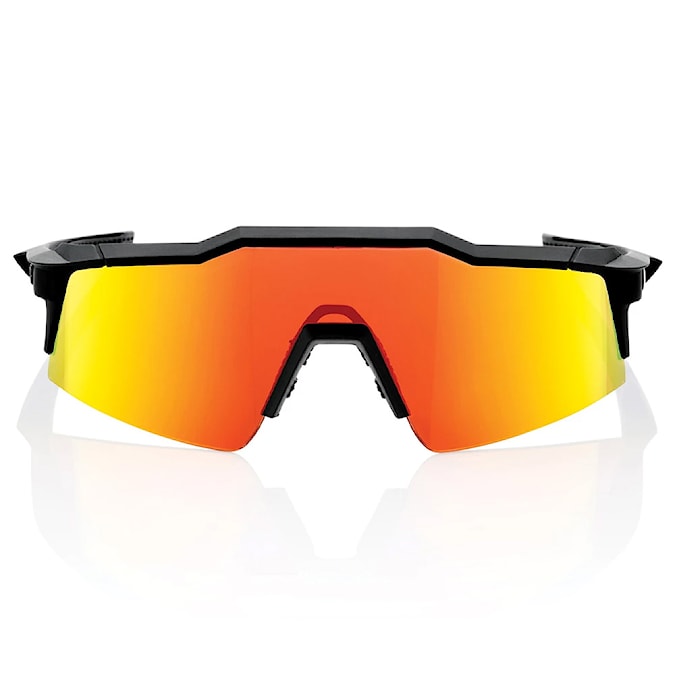 Bike Sunglasses and Goggles 100% Speedcraft SL soft tact black | hiper red multi mirror 2024