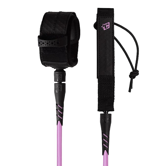 Surf leash Creatures Pro 7 guava black