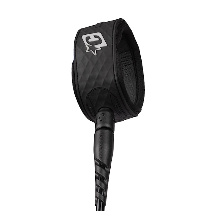 Surfboard Leash Creatures Reliance Standard Duty 6 black silver