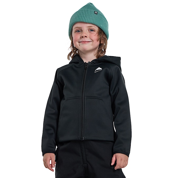 Bluza techniczna Burton Toddler Crown Weatherproof Full-zip true black 2024