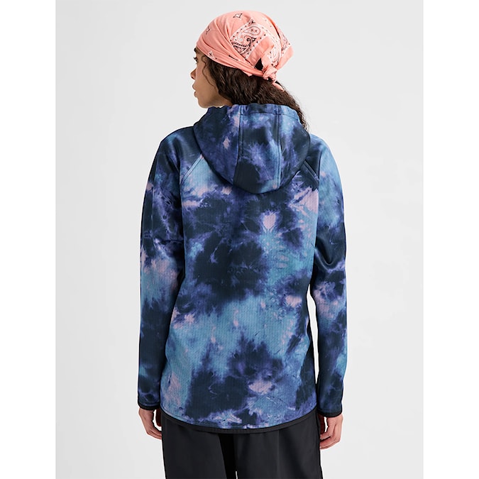 Technická mikina Burton Wms Crown Weatherproof Pullover crystal dye 2027