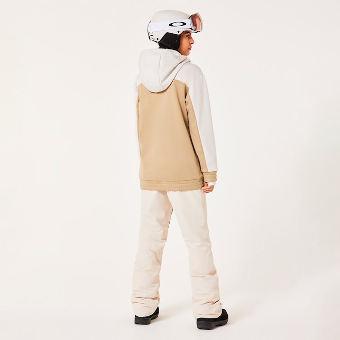 Technická mikina Oakley W.tnp Nose Grab Softshell Hoodie mist/pebble 2026