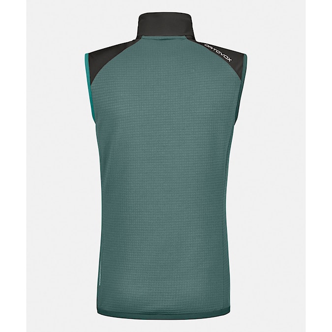 Vesta ORTOVOX Wms Fleece Grid Vest dark arctic grey 2025