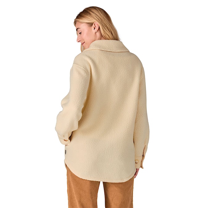 Technická mikina Patagonia W's Retro Pile Shacket natural 2025