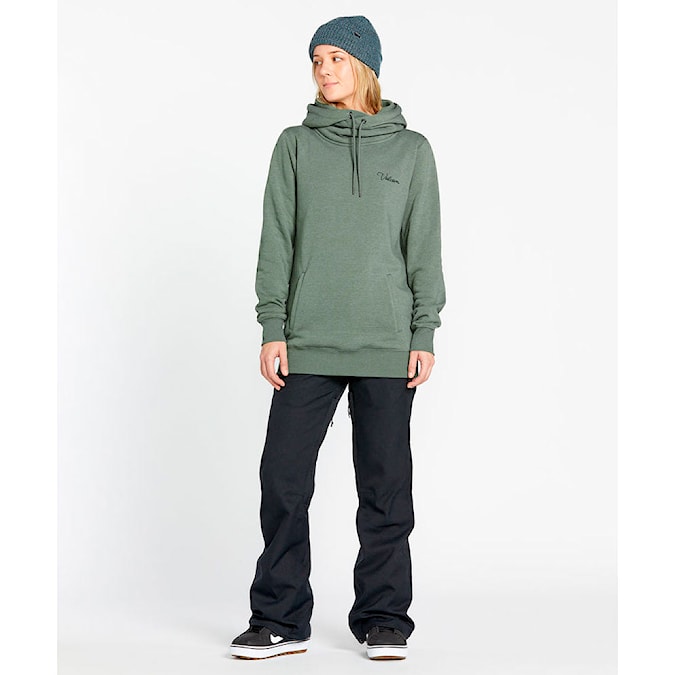 Technical Hoodie Volcom Wms Tower P/O Fleece lichen green 2025