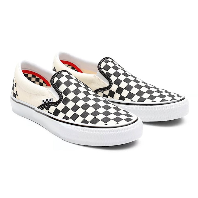 Slip-on tenisky Vans Skate Slip-On checkerboard black/off white 2024