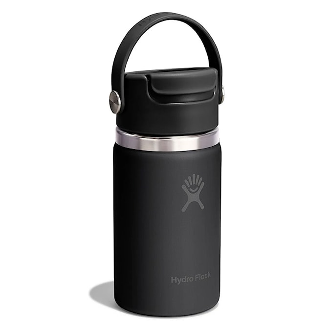 Termoska Hydro Flask 12 oz Travel Mug Flip Sip Cap black