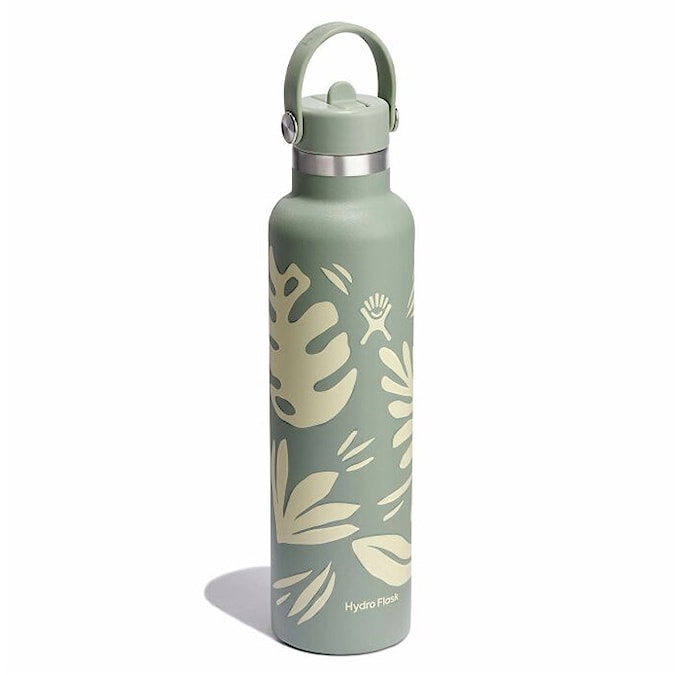 Thermos Hydro Flask 21 oz Standard Flex Straw Cap botanical bliss agave