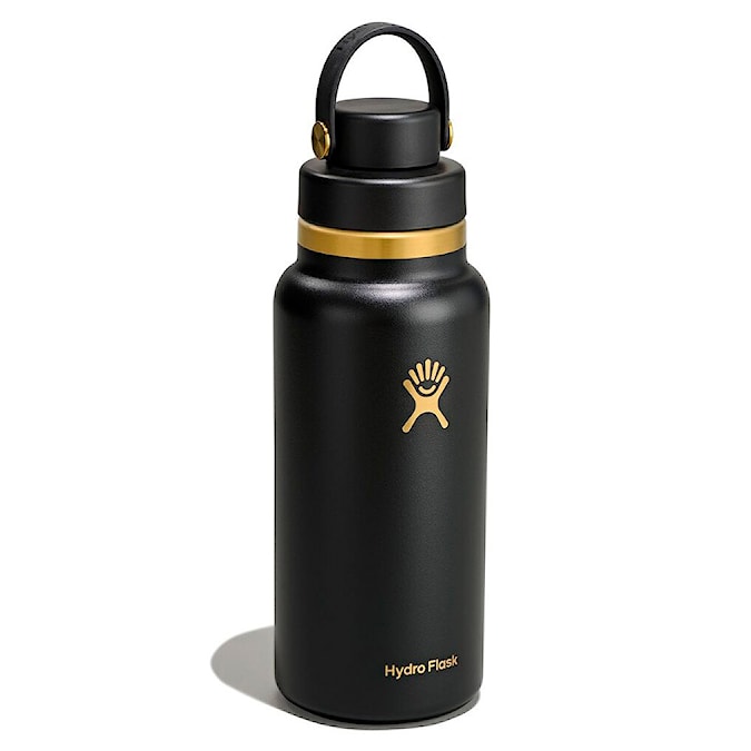 Thermos Hydro Flask 32 oz Wide Flex Chug Cap black tie
