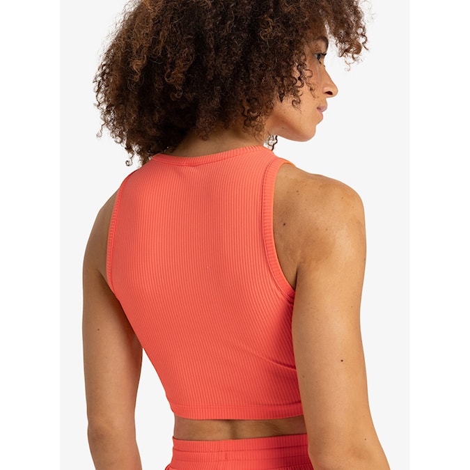 Tílko Roxy Rise & Vibe Rib Tank 2 emberglow 2025