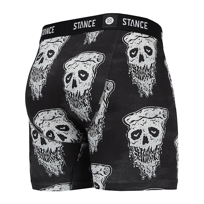 Boxer Shorts Stance Pizza Face Boxer Brief black/white