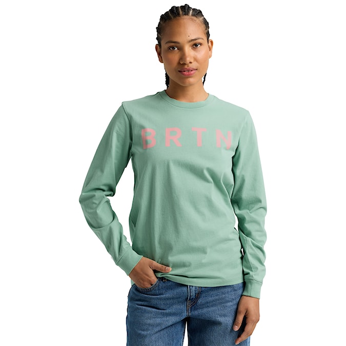 Tričko Burton BRTN LS soft sage 2025