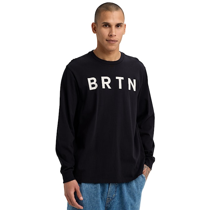 T-shirt Burton BRTN LS true black 2025