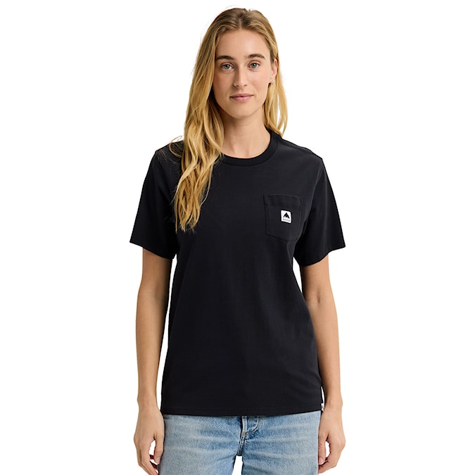 Koszulka Burton Colfax SS true black 2025