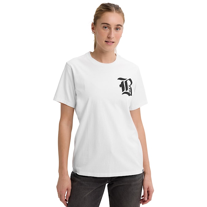 Tričko Burton Hesston SS stout white 2025