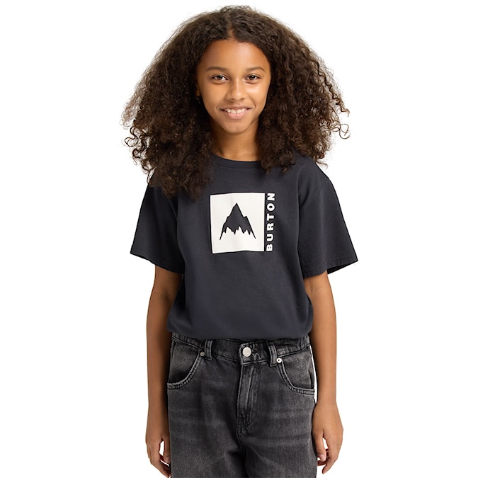 Tričko Burton Kids Classic Mountain High SS true black 2025