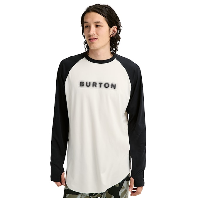 T-shirt Burton Roadie Tech Crew stout white/true black 2026