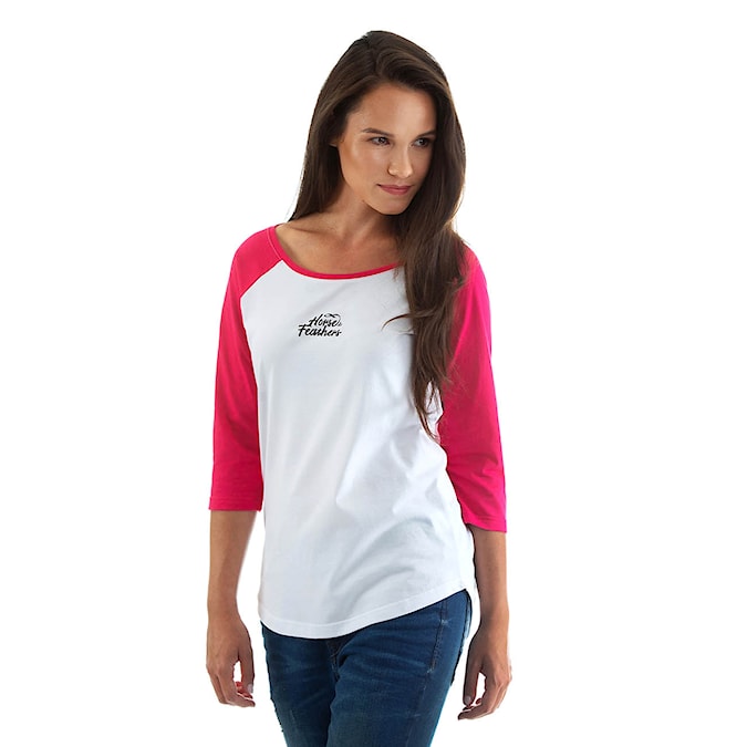 Tričko Horsefeathers Birdie rose red 2021