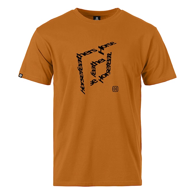 Tričko Horsefeathers Cube pumpkin 2026