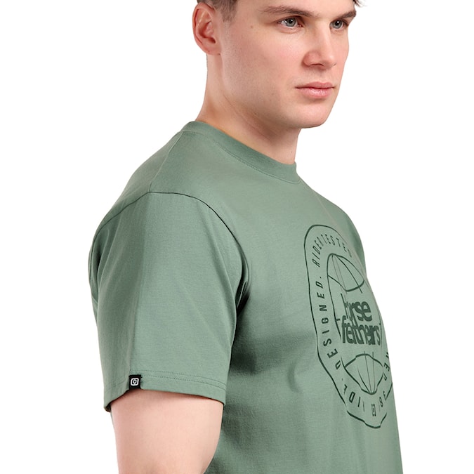Tričko Horsefeathers Global iceberg green 2026