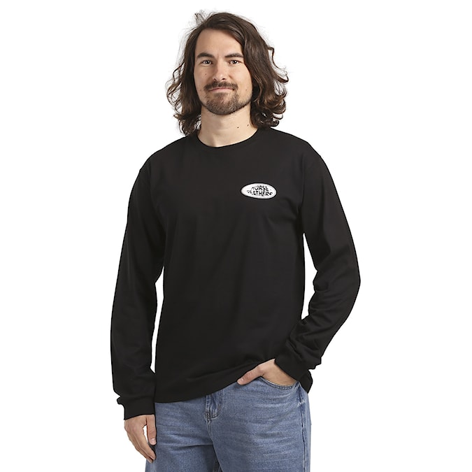 Koszulka Horsefeathers Junky Ls black 2026
