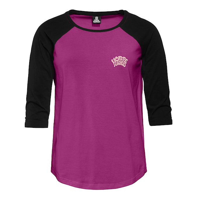 Tričko Horsefeathers Kandre orchid/black 2025