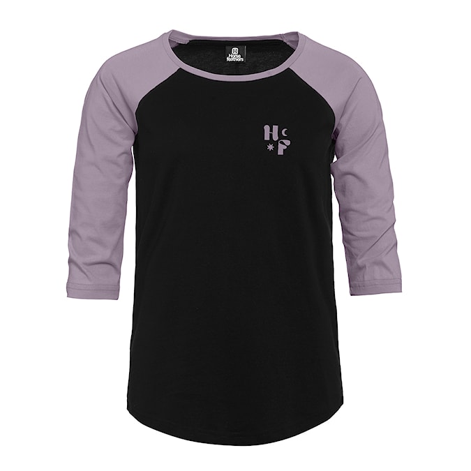 Tričko Horsefeathers Kirby black/lavender 2025