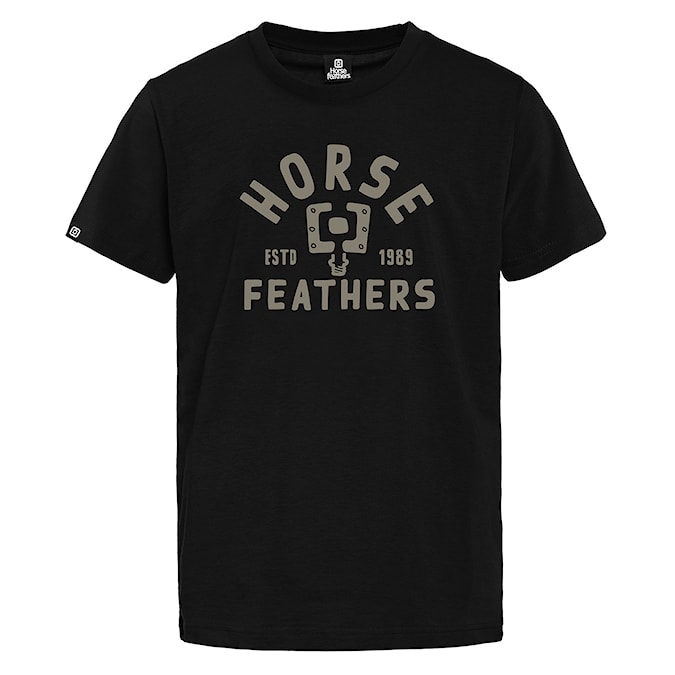 Tričko Horsefeathers Pedal Youth black 2026