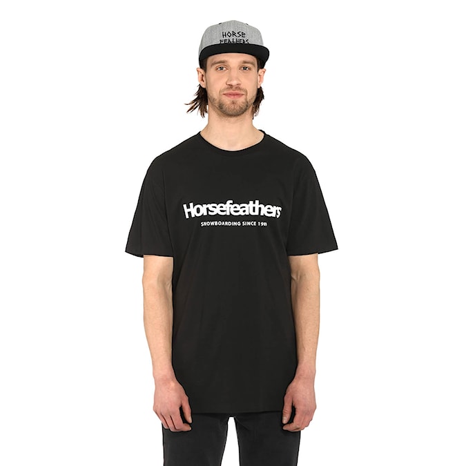 T-shirt Horsefeathers Quarter black 2024