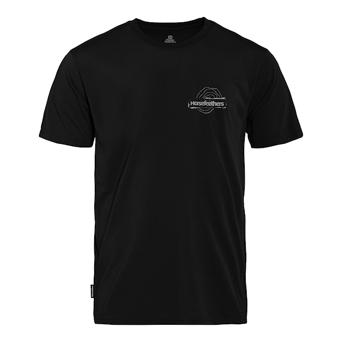 Tričko Horsefeathers Shank black 2025