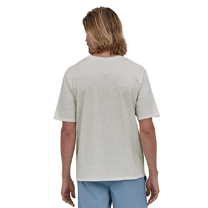 Tričko Patagonia M's Daily Pocket Tee birch white 2025