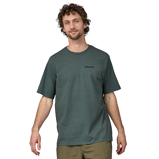 T-shirt Patagonia M's P-6 Logo Responsibili-Tee nouveau green 2024