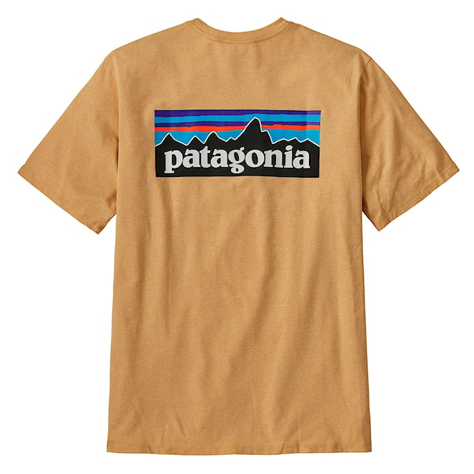 Koszulka Patagonia M's P-6 Logo Responsibili-Tee beeswax tan 2024