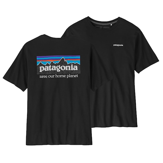 Tričko Patagonia M's P-6 Mission Organic ink black 2023/2024