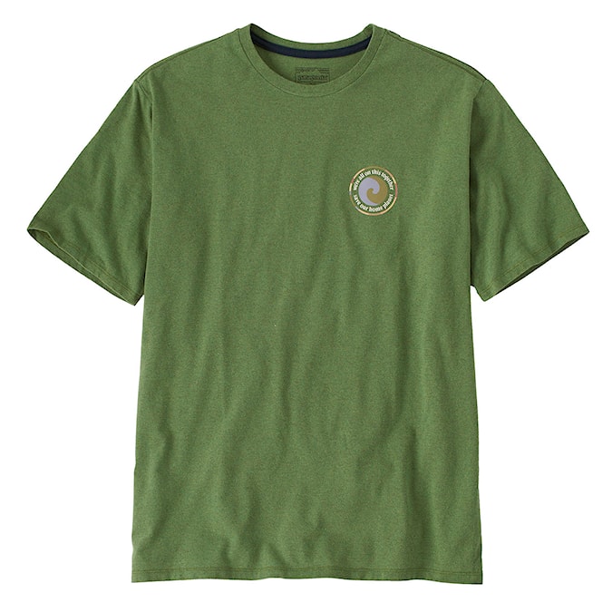 Tričko Patagonia M's Unity Fitz Responsibili-Tee terrain green 2024