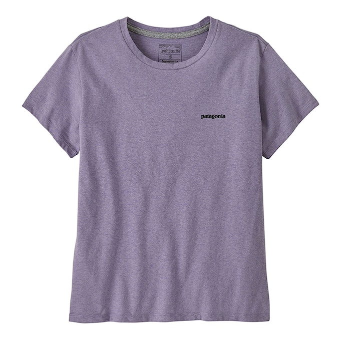 Koszulka Patagonia W's P-6 Logo Responsibili-Tee concrete purple 2025