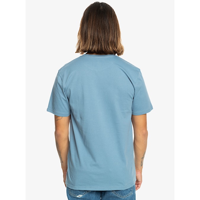 T-shirt Quiksilver Comp Logo SS blue shadow 2024